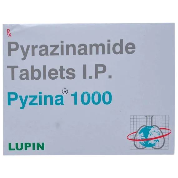 pyzina 1000mg tablet 10's